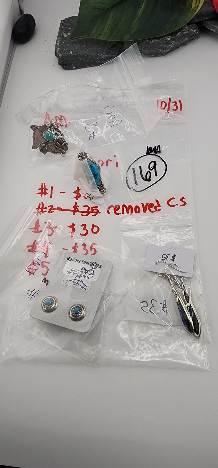 AM SHOW 48HR RESERVED FOR: nori - 10/31/2025 FL tiktok Live Show - 4 Sterling Silver Items