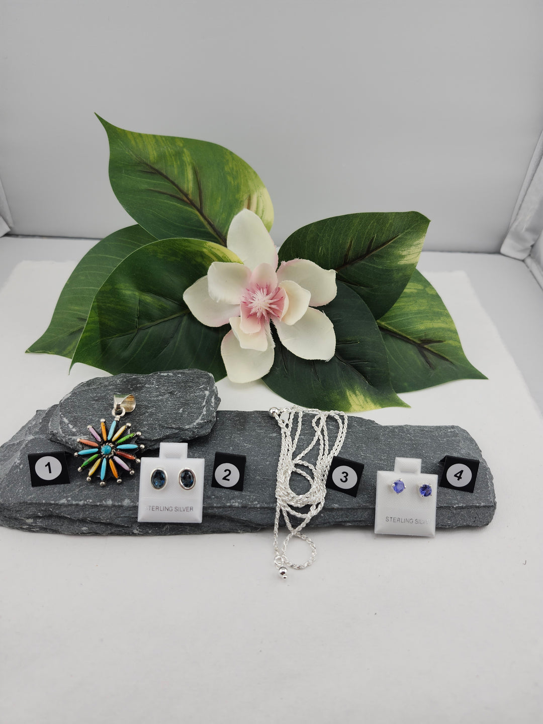 RESERVED FOR:  Sevda-12/19/2024 - 3 Sterling Silver Items