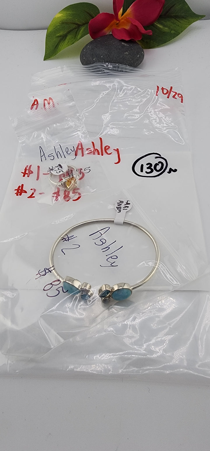 AM SHOW 48HR RESERVED FOR:  Ashley - 10/29/2025 FL tiktok Live Show - 2 Sterling Silver Items