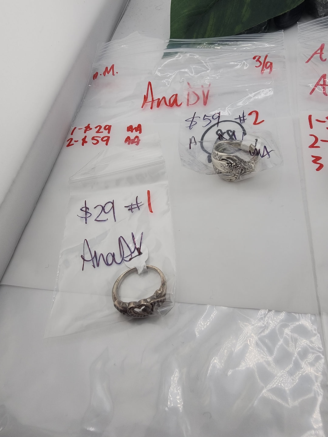 AnaDV - 3/9/26 - 2 925 Sterling Silver Items