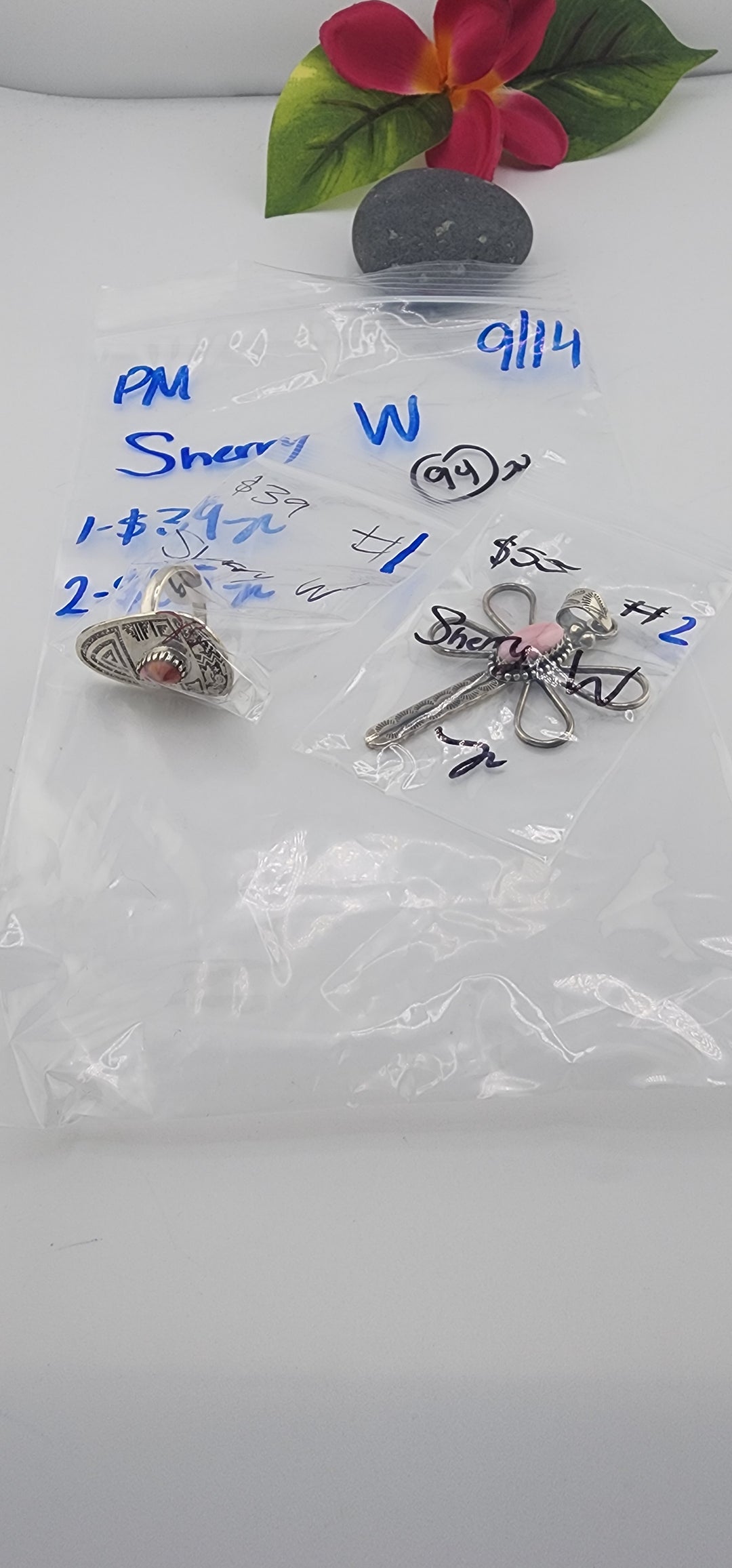 PM SHOW 48HR - RESERVED FOR:  Sherry W- 9/14/2025 FL tiktok Live Show -2 Sterling Silver Items