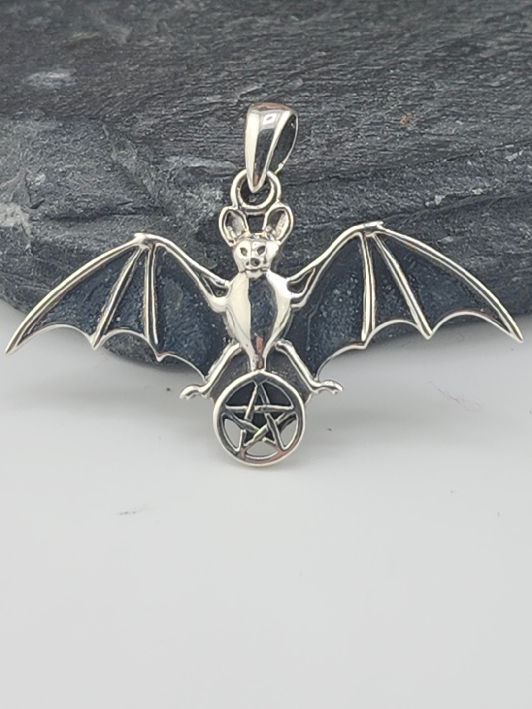 Peter Stone Bat Pendant