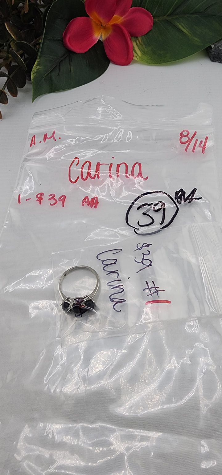 AM SHOW 48HR - RESERVED FOR: Carina - 8/14/2025 FL tiktok Live Show - 1 Sterling Silver Items