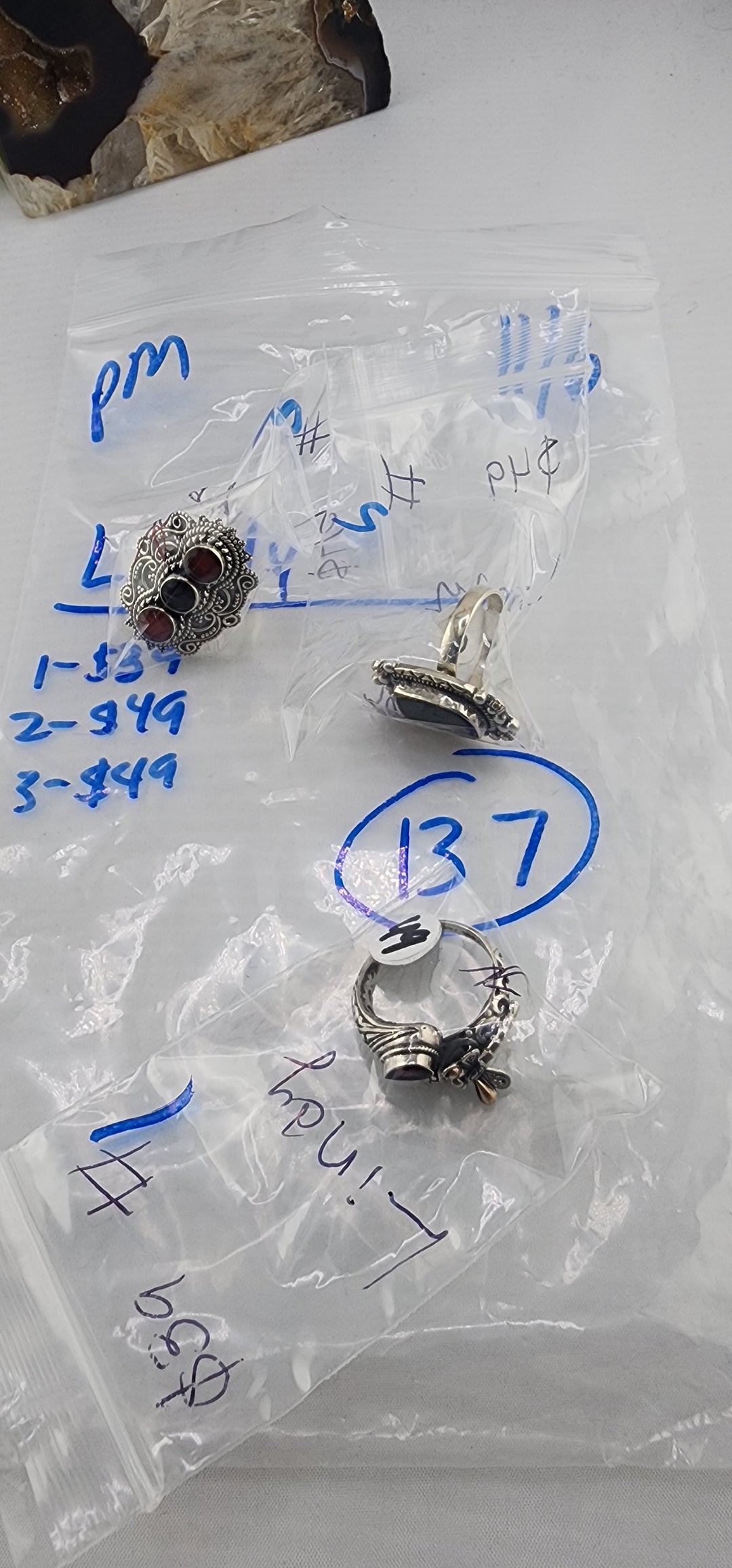 PM SHOW 48HR - RESERVED FOR: Lindy - 11/6/2025 tiktok Live Show - 3 Sterling Silver Items