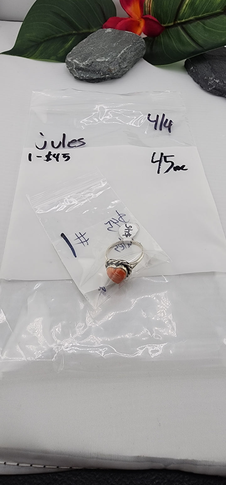 RESERVED FOR: jules - 4/4/2025 Friday App show Live Show -  1 Sterling Silver Items