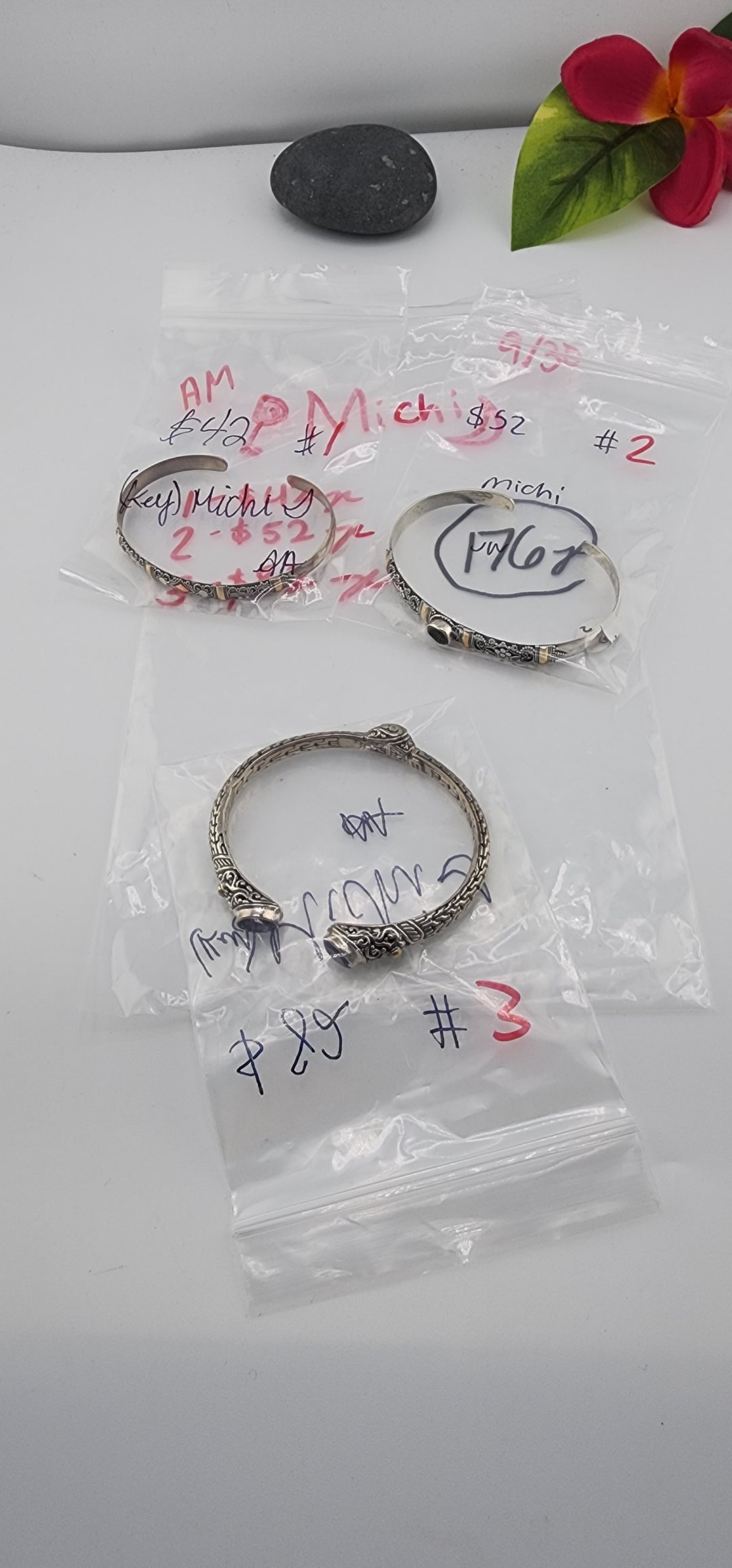 AM SHOW 48HR RESERVED FOR: 🗝️Michi🌙 - 9/30/2025 FL tiktok Live Show - 3 Sterling Silver Items