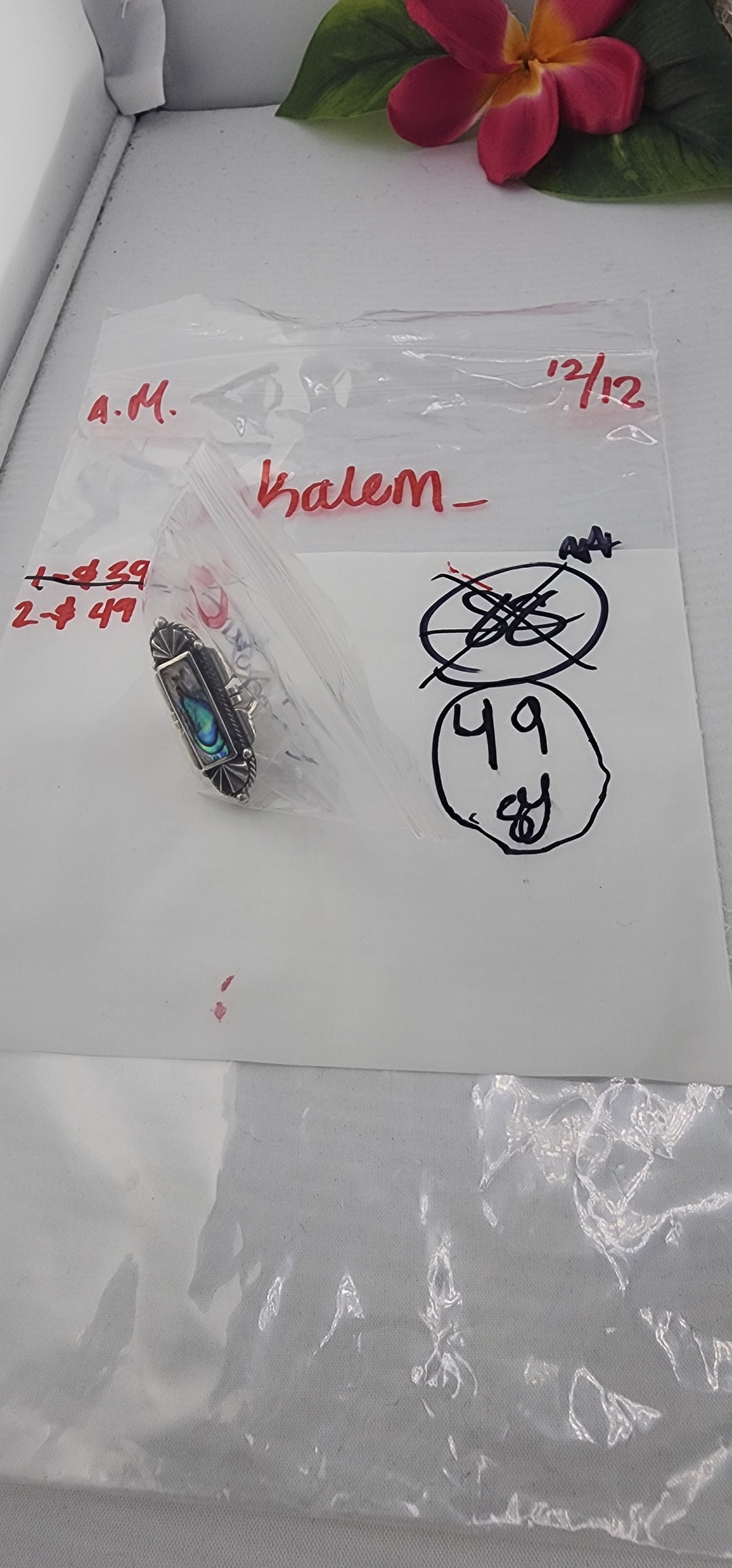 AM SHOW 48HR RESERVED FOR: lukalem_ - 12/12/2025 FL tiktok Live Show - 1 Sterling Silver Items