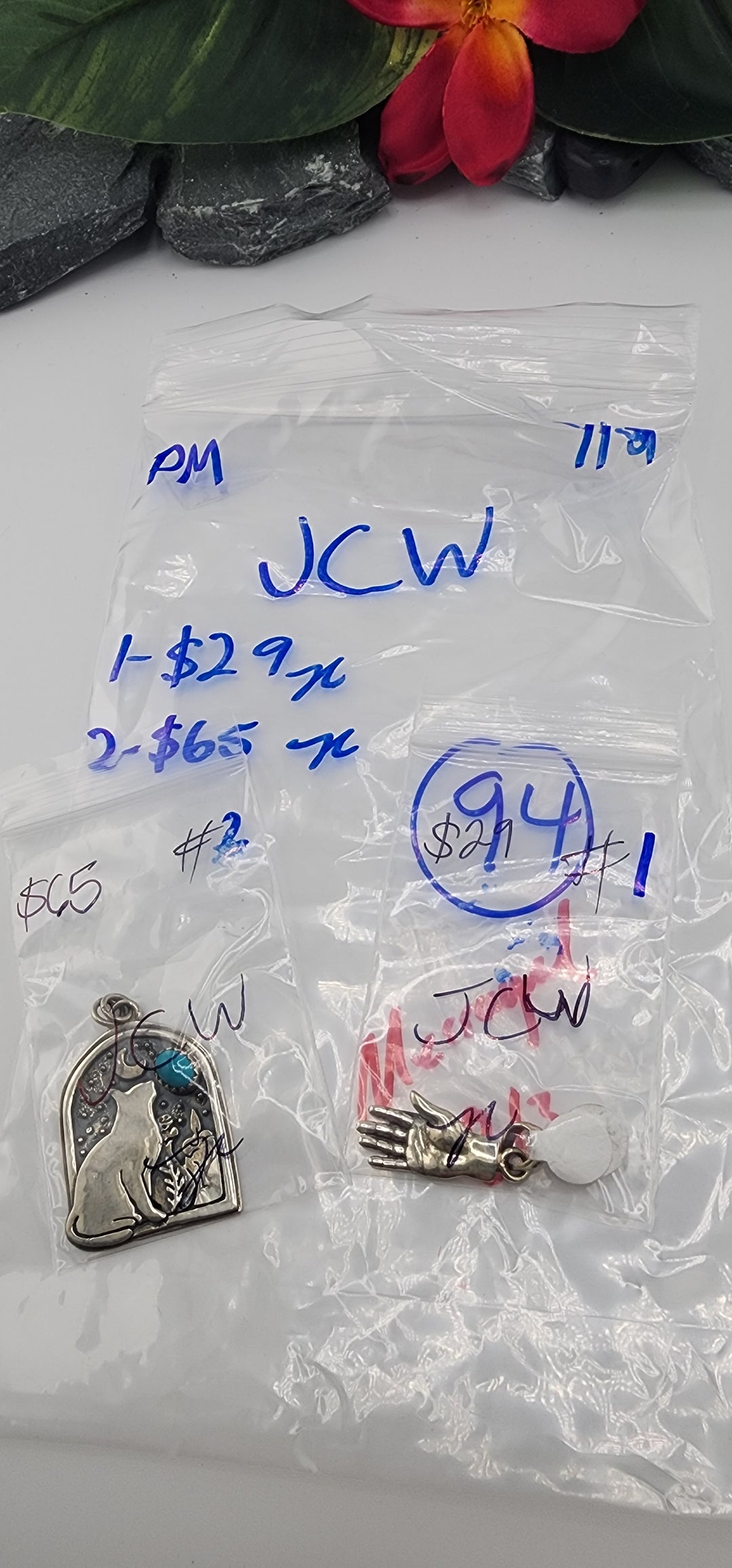 PM SHOW 48HR - RESERVED FOR: JCW  - 7/31/2025 FL tiktok Live Show - 2 Sterling Silver Items