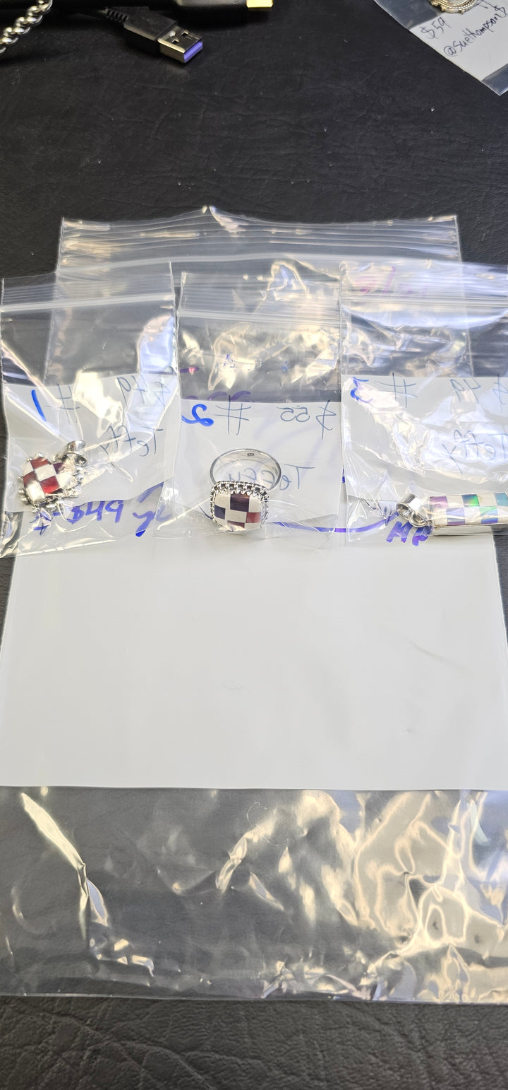 RESERVED FOR- Teffy - 3/21/2025 Live Show - 3 Sterling Silver Items