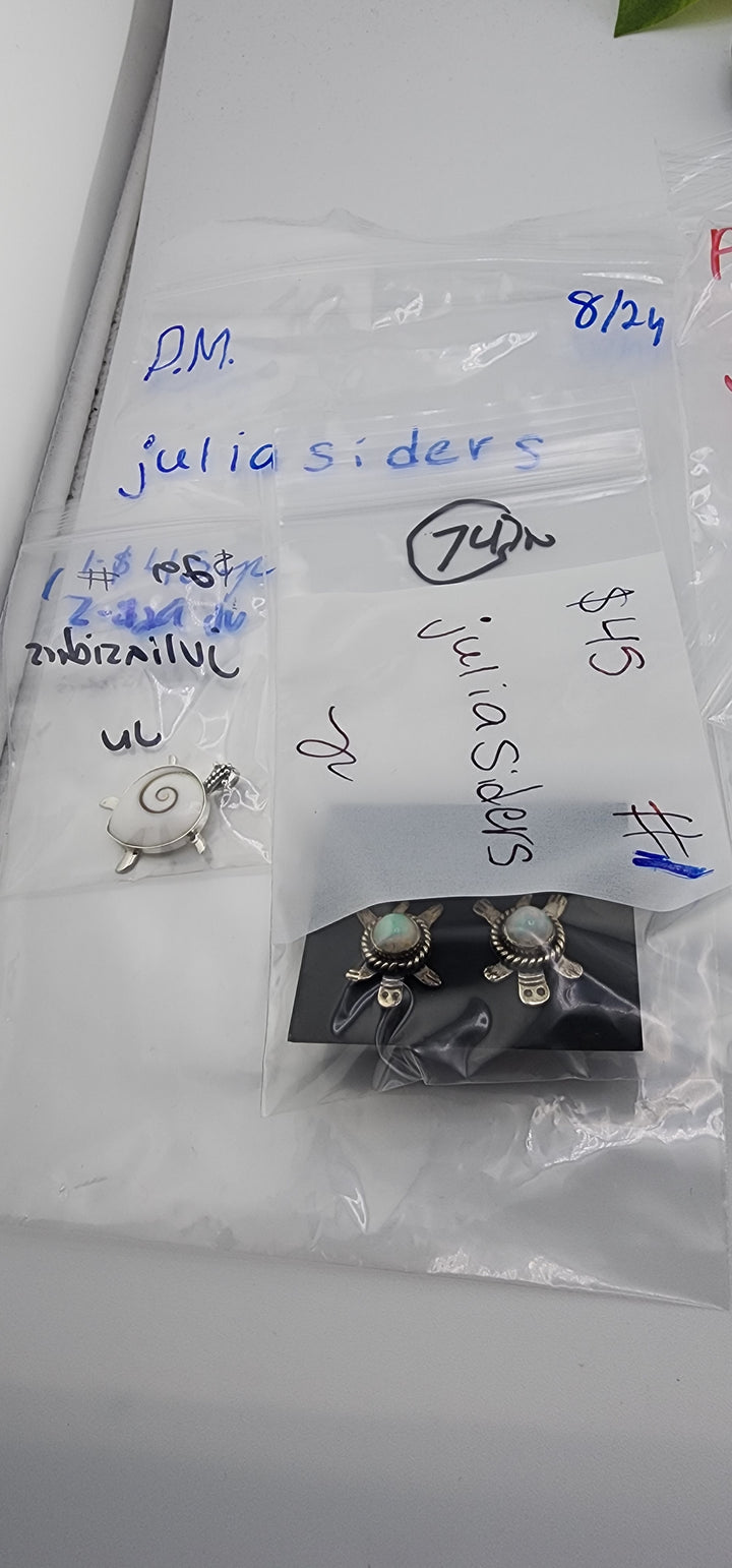 PM SHOW 48HR - RESERVED FOR:  juliasiders- 8/24/2025 FL tiktok Live Show -2  Sterling Silver Items