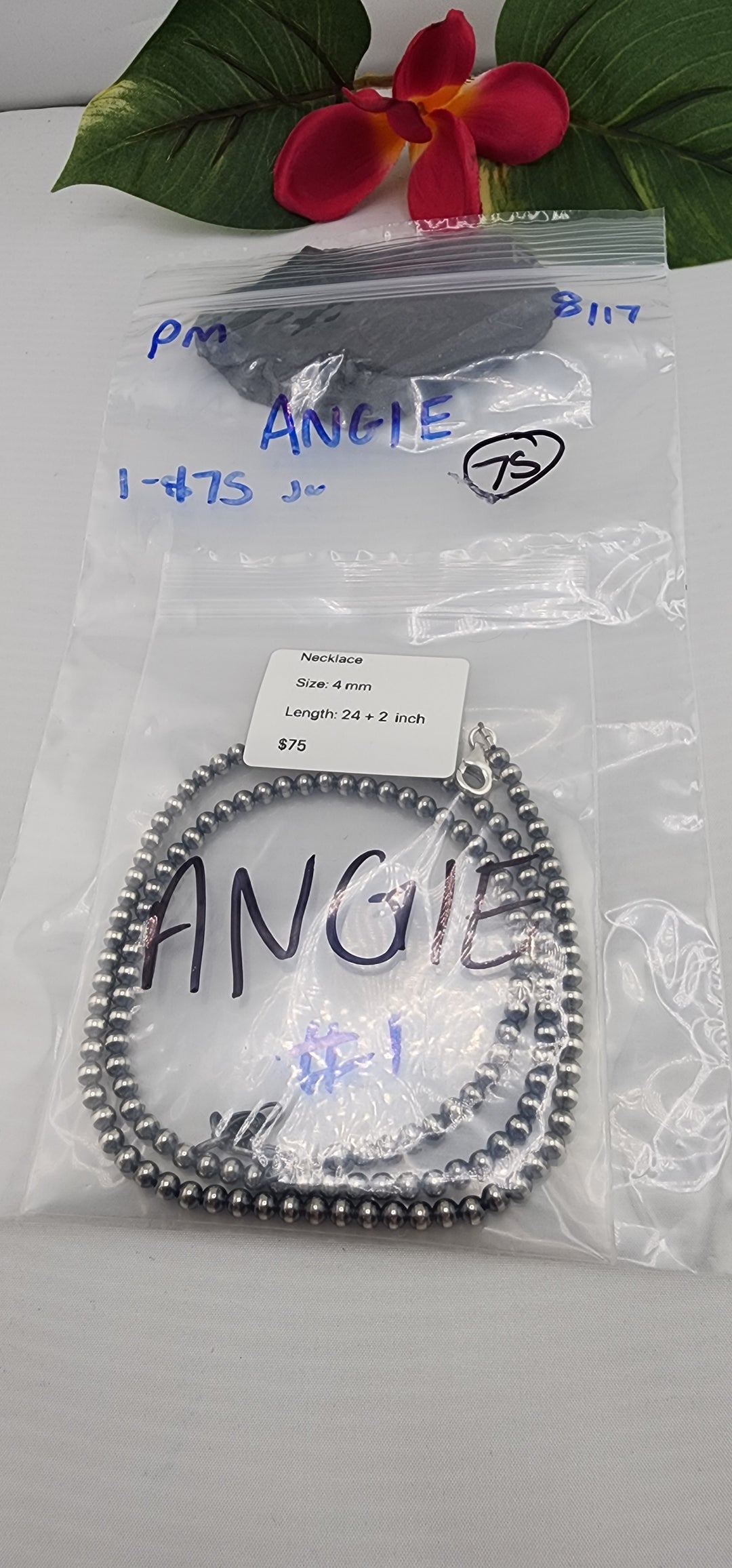 PM SHOW 48HR - RESERVED FOR: ANGIE- 8/17/2025 FL tiktok Live Show -1  Sterling Silver Items