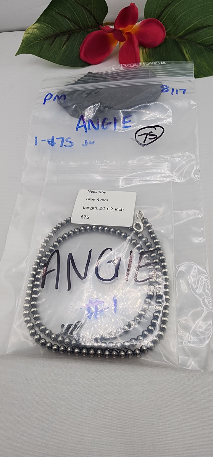 PM SHOW 48HR - RESERVED FOR: ANGIE- 8/17/2025 FL tiktok Live Show -1  Sterling Silver Items