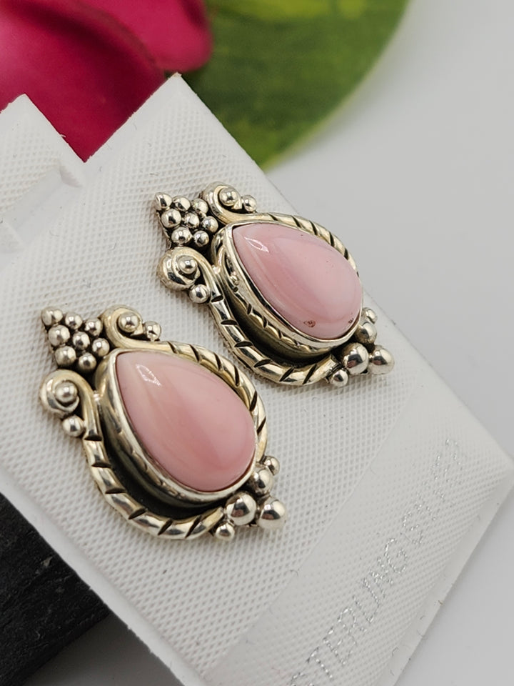 Queen Conch Stud 925 Sterling Silver Earrings