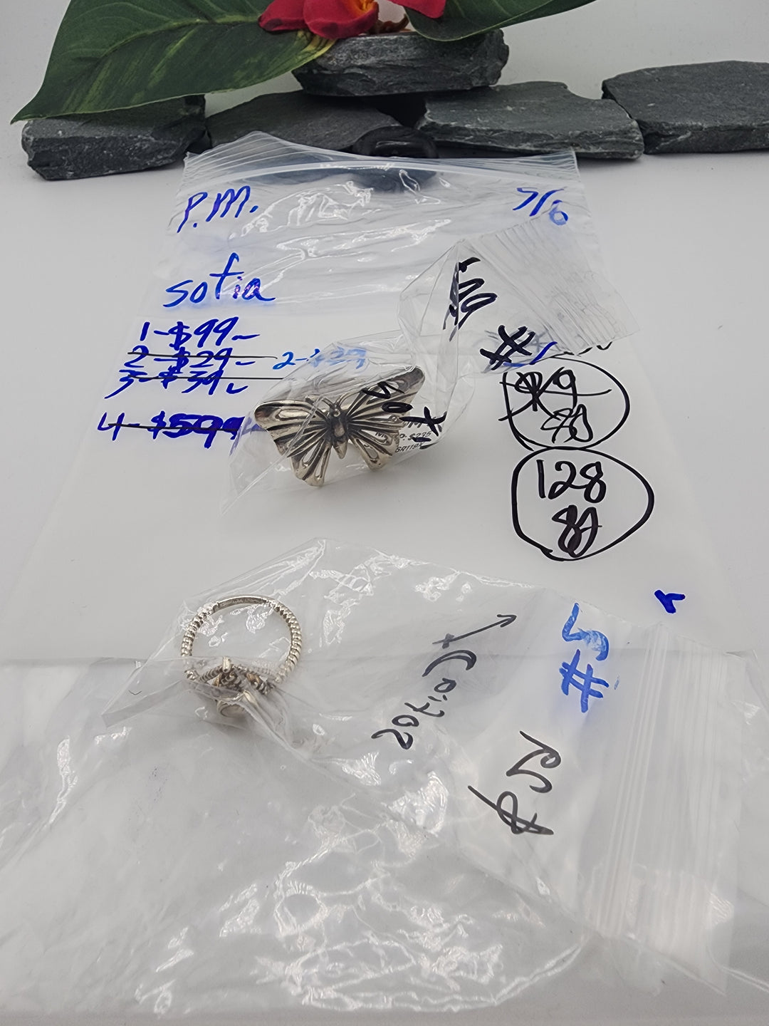 Sofia - 5/6/26 PM - 2 925 Sterling Silver Items