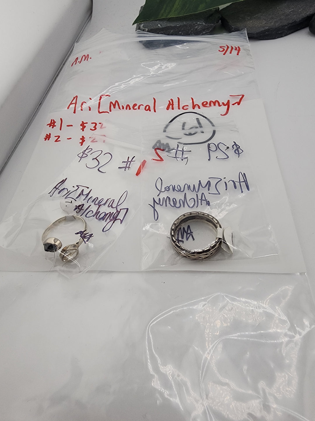 Ari [Mineral Alchemy] - 5/14/26 - 2 925 Sterling Silver Items