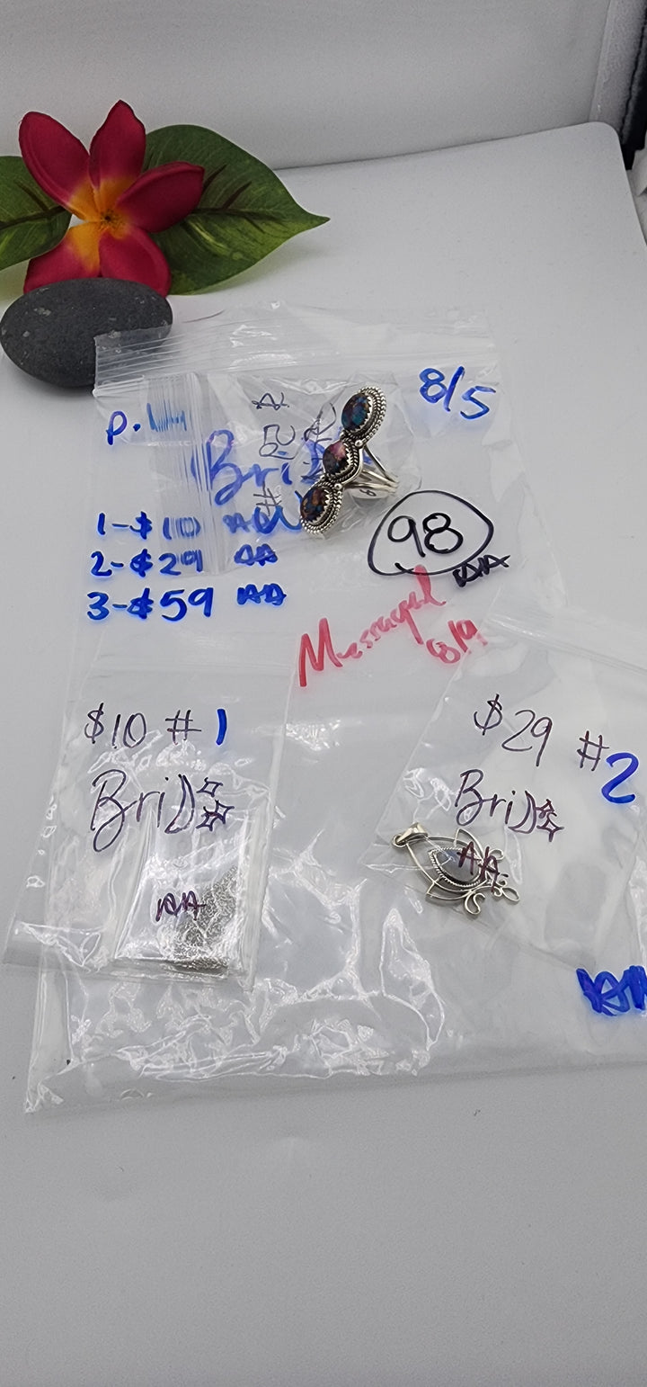 PM SHOW 48HR - RESERVED FOR: Bri🌙💫- 8/5/2025 FL tiktok Live Show - 3 Sterling Silver Items