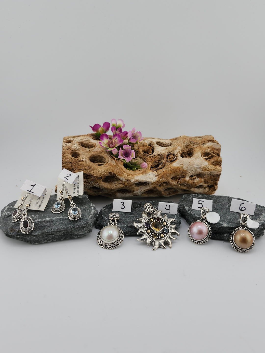 RESERVED FOR:  Mazy J -12/01/2024 - 6 Sterling Silver Items