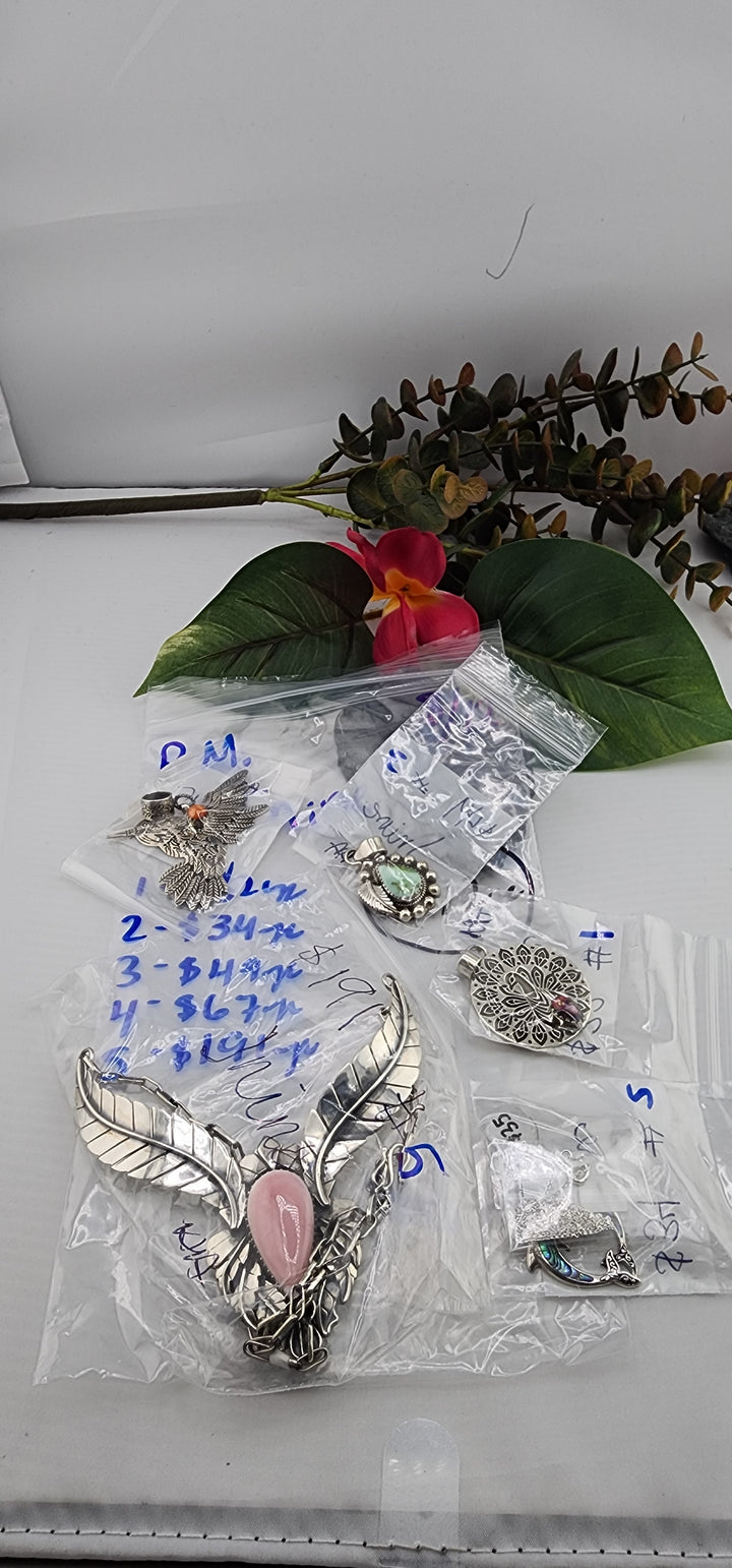 PM SHOW 48HR - RESERVED FOR: Jnine - 8/12/2025 FL tiktok Live Show - 5 Sterling Silver Items