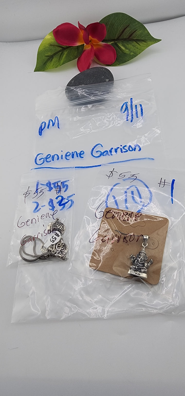 PM SHOW 48HR - RESERVED FOR: Geniene Garrison - 9/11/2025 FL tiktok Live Show - 2 Sterling Silver Items