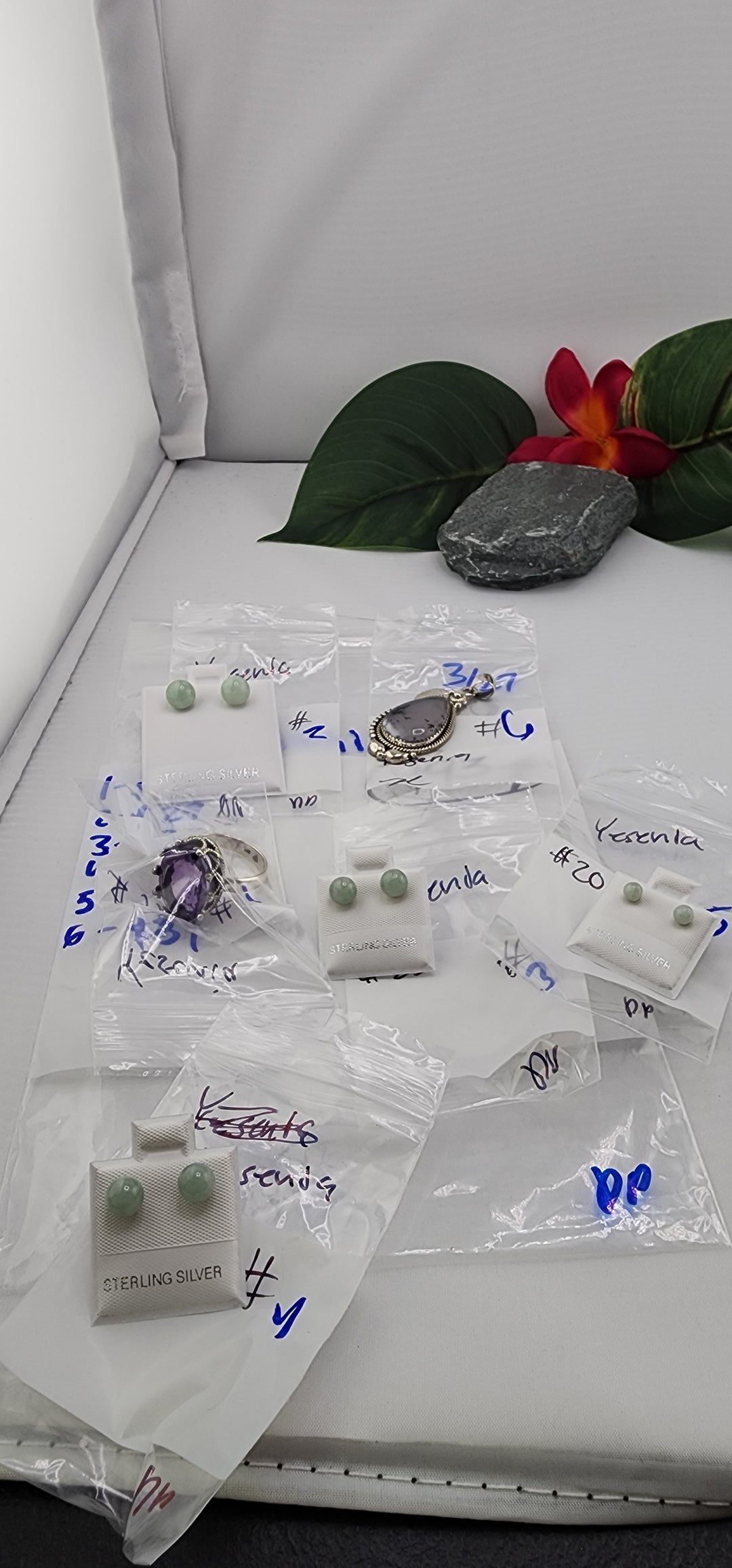 RESERVED FOR: Yesenia - 3/27/2025 tiktok Live Show - 6 Sterling Silver Items
