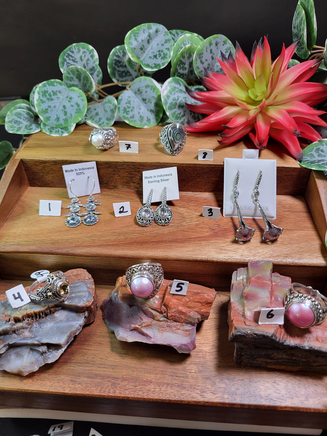 RESERVED FOR: cathymartell8 8/14/24- 8 Sterling Silver Items