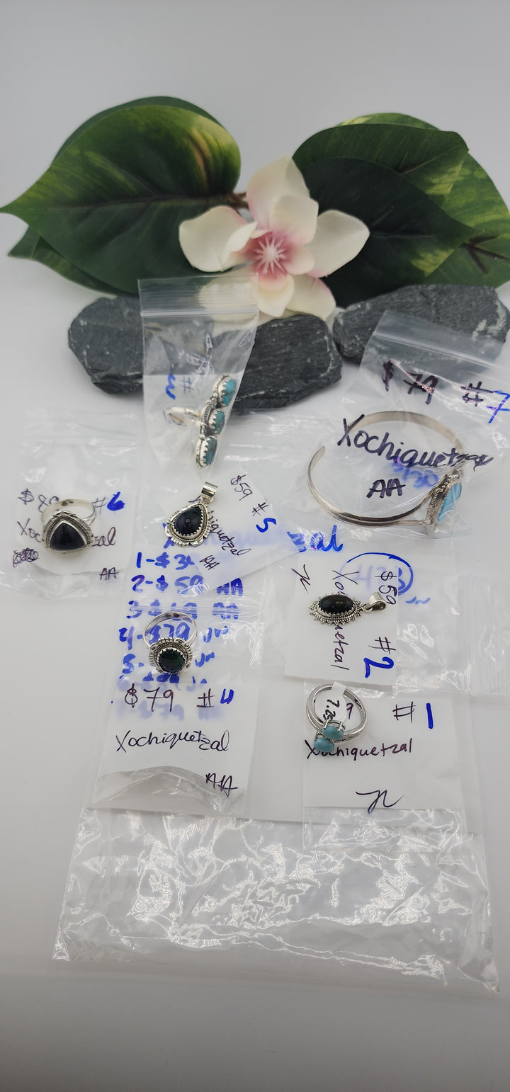 RESERVED FOR: Xochiquetzal - 3/30/2025 tiktok Live Show -7  Sterling Silver Items