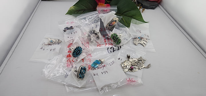 AM SHOW 48HR - RESERVED FOR: Cowgurl220 - 8/13/2025 FL tiktok Live Show - 10 Sterling Silver Items