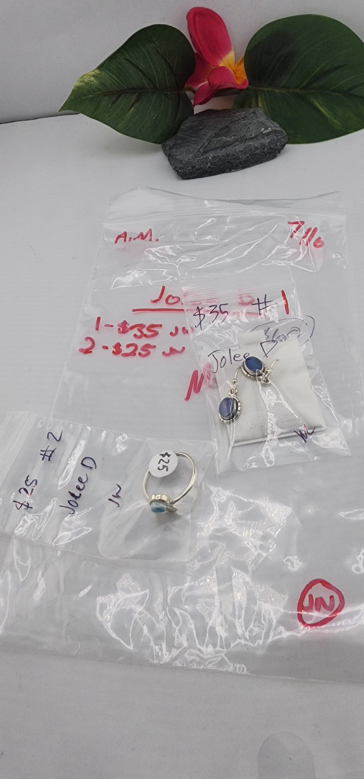 AM SHOW 48HR - RESERVED FOR:  Jolee D - 7/16/2025 FL tiktok Live Show -  2 Sterling Silver Items