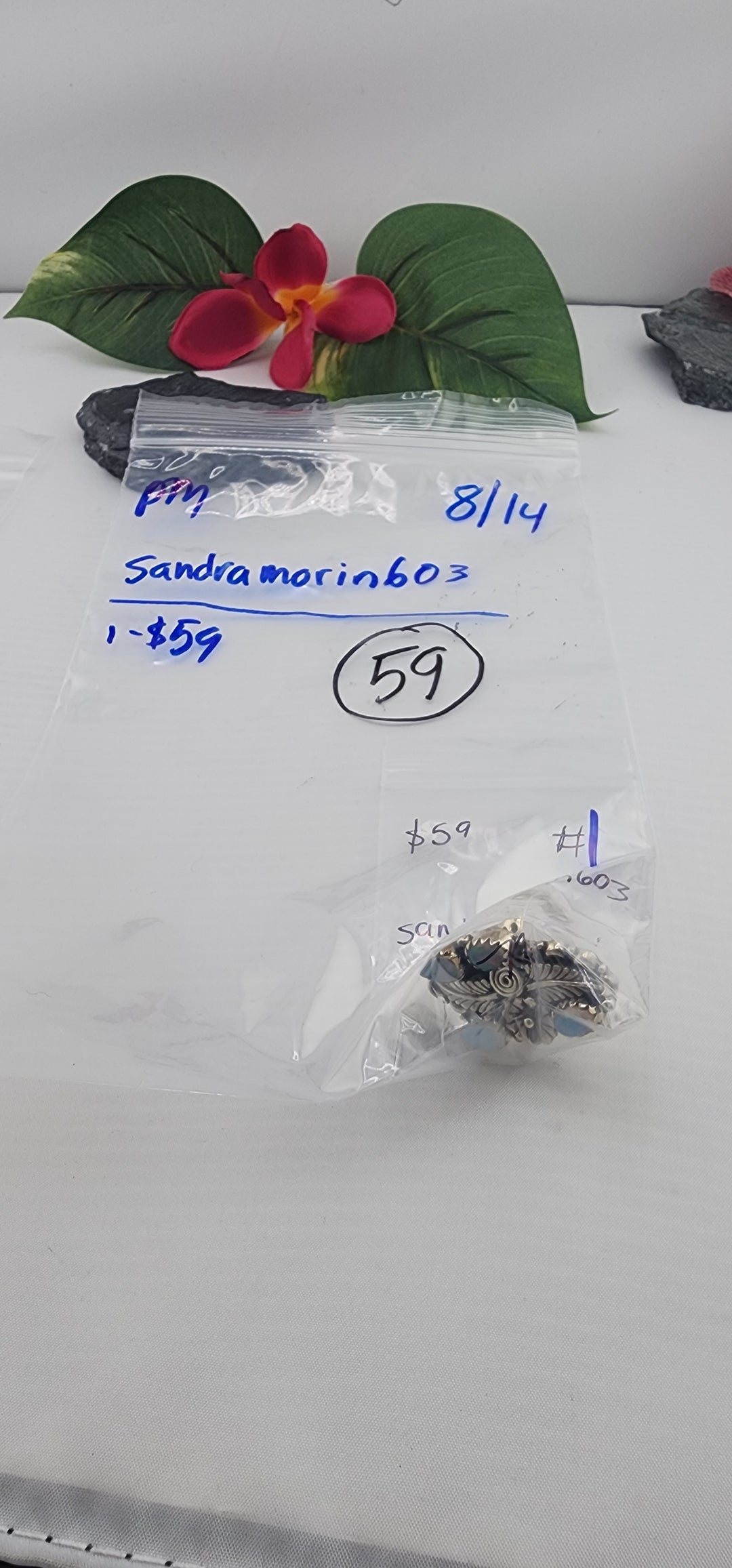 PM SHOW 48HR - RESERVED FOR: sandramorin603 - 8/14/2025 FL tiktok Live Show - 1 Sterling Silver Items