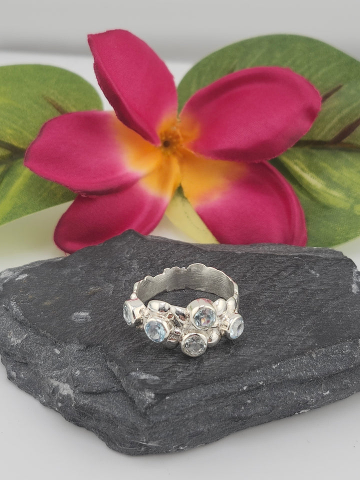 Moonstone and 925 Sterling Silver Ring