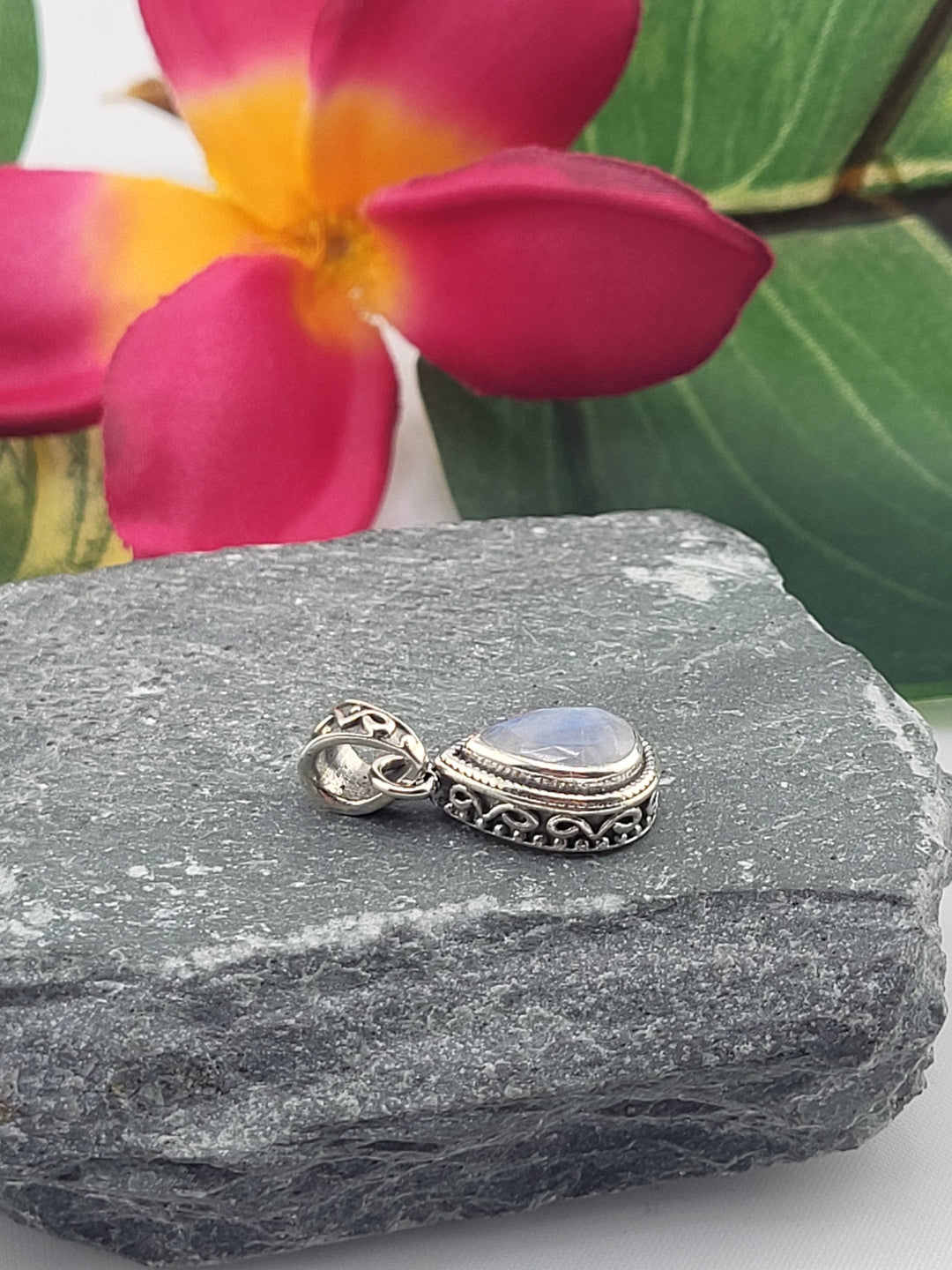 Moonstone Teardrop Pendant