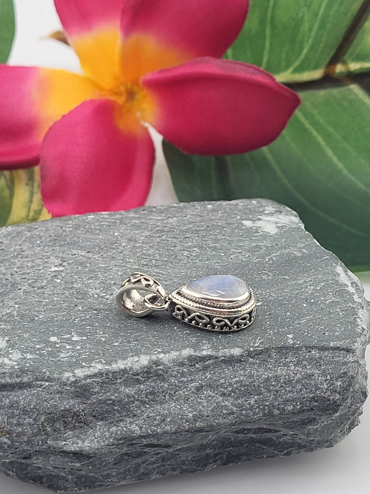 Moonstone Teardrop Pendant