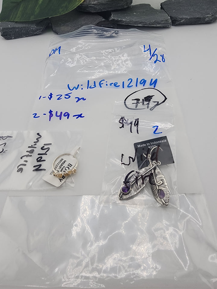 Wildfire12194 - 4/28/26 PM - 2 925 Sterling Silver Items