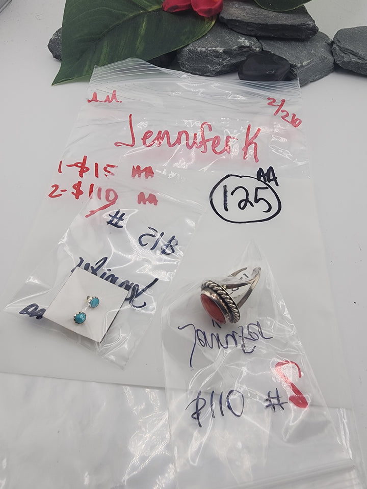 Jennifer K - 2/26/26 - 2 925 Sterling Silver Items