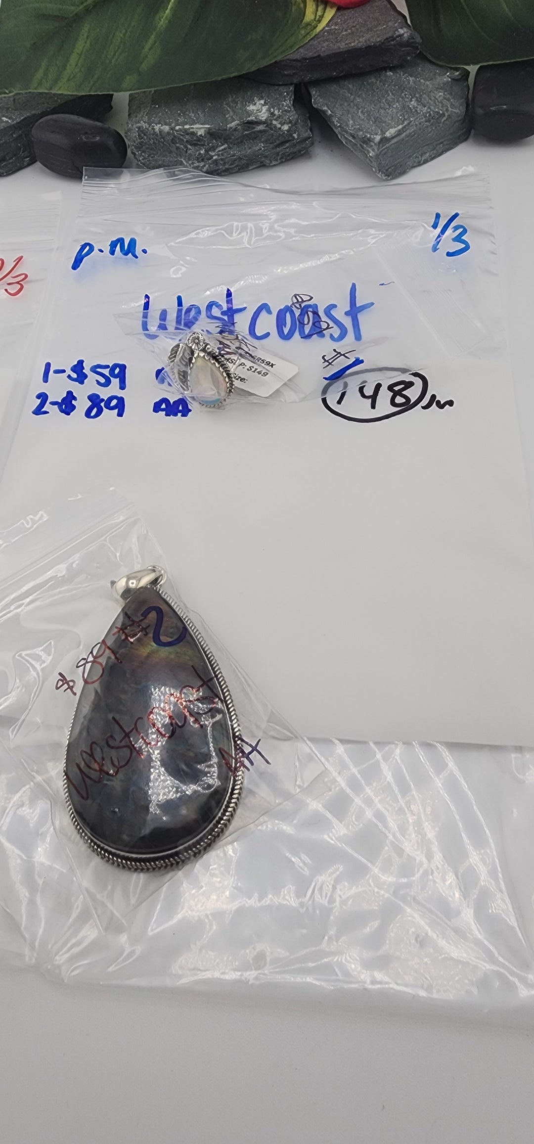 PM SHOW 48HR - RESERVED FOR:  westcoast- 1/3/2026 tiktok Live Show -2  Sterling Silver Items