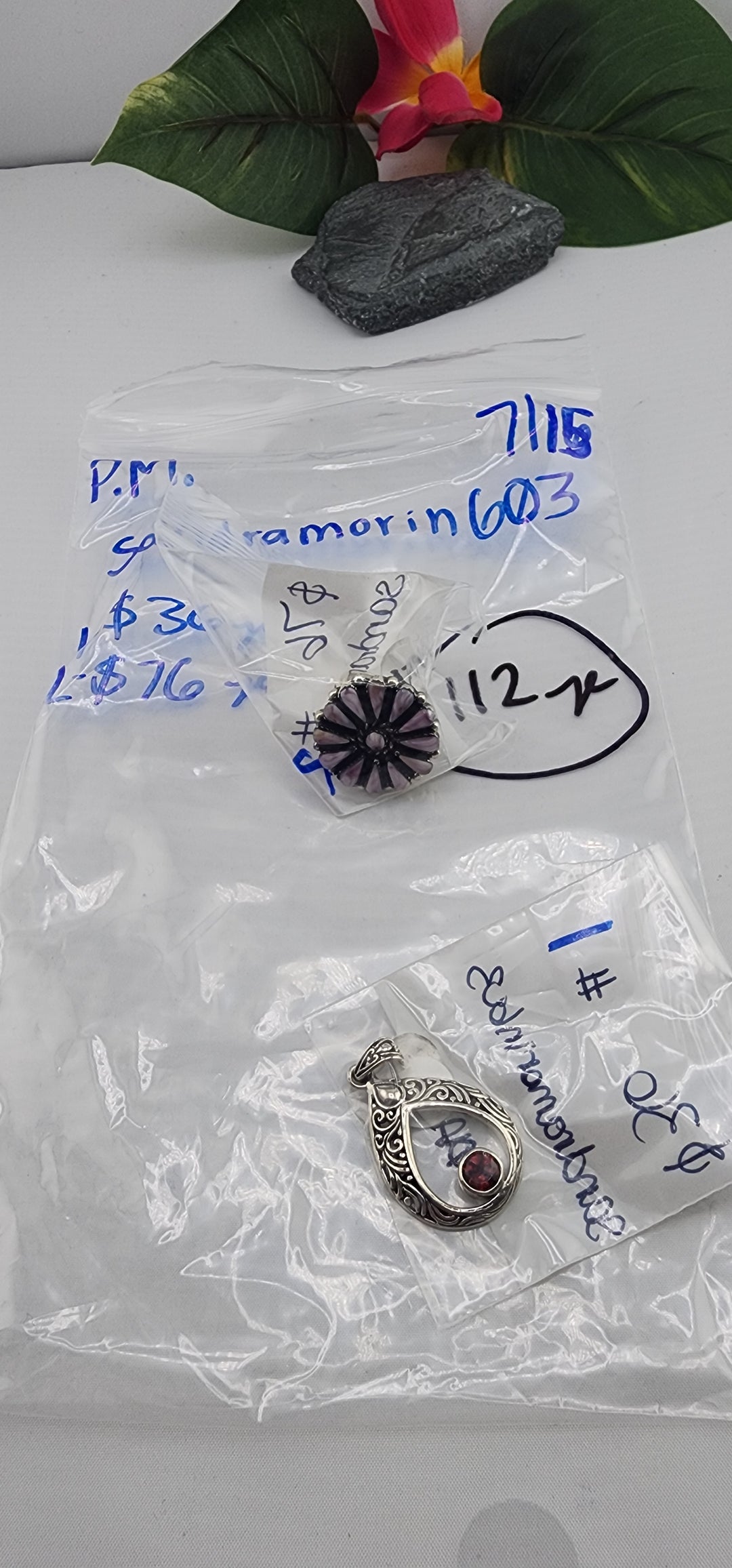 PM SHOW 48HR - RESERVED FOR: sandramorin603 - 7/15/2025 FL tiktok Live Show - 2 Sterling Silver Items