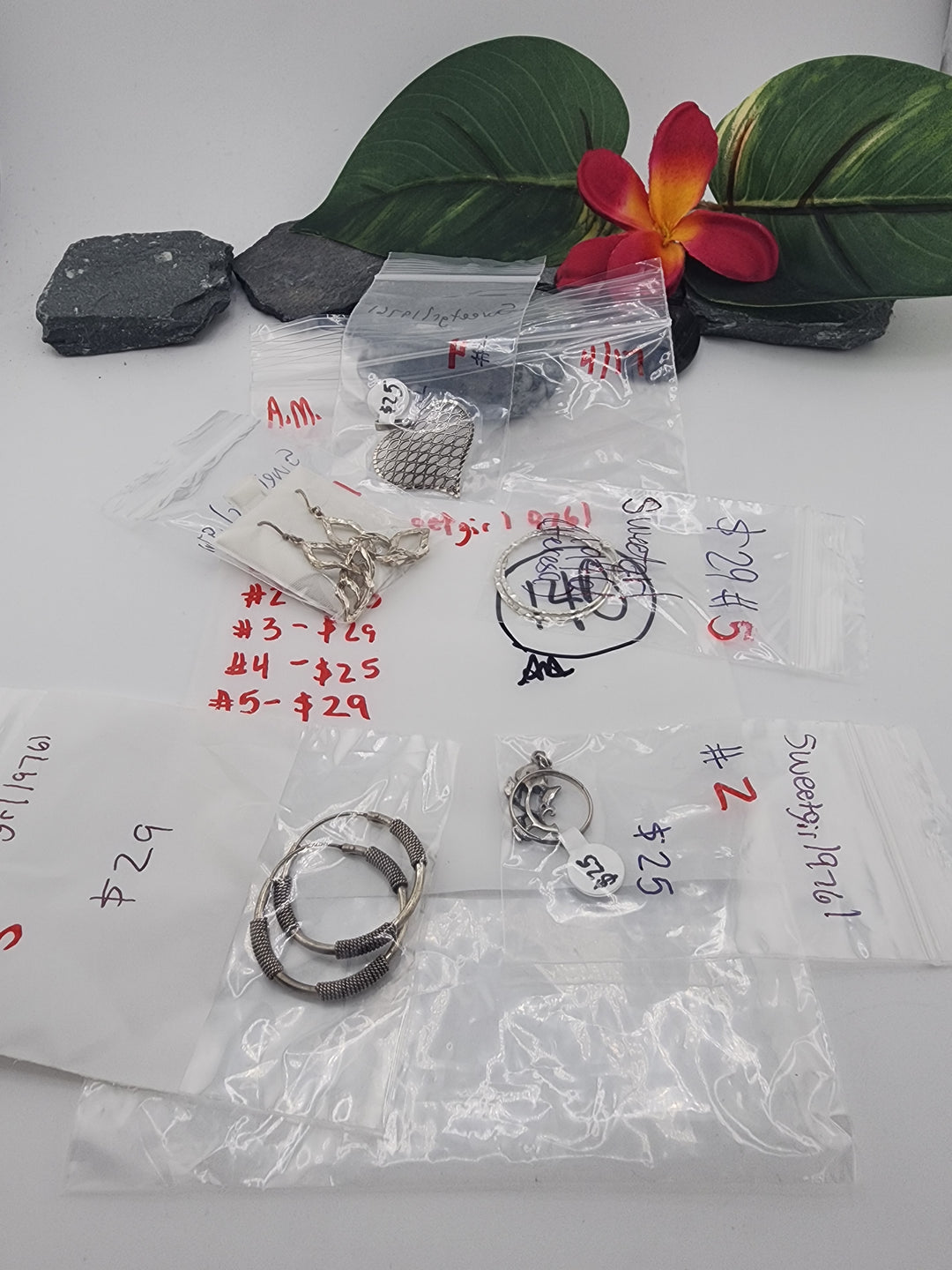 sweetgrl19761 (teresa) - 4/17/26 - 5 925 Sterling Silver Items