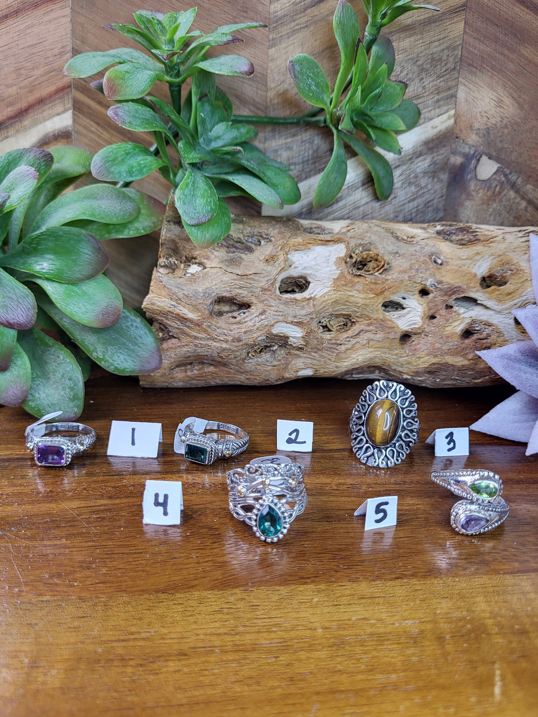 RESERVED FOR: MARY J 8/2/24- 5 Sterling Silver Items