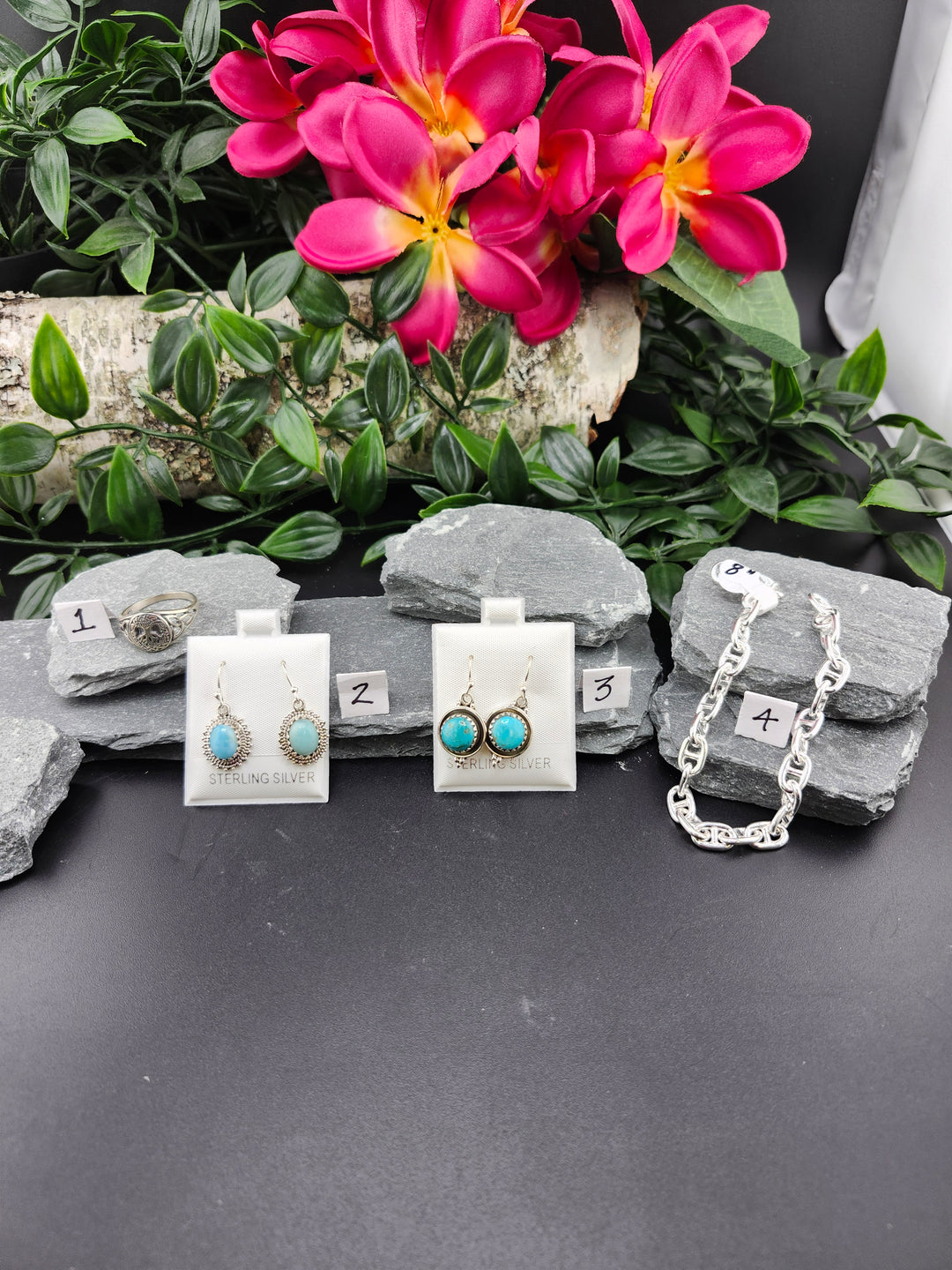 RESERVED FOR:  Whirlybird Designs -11/01/2024 - 4 Sterling Silver Items