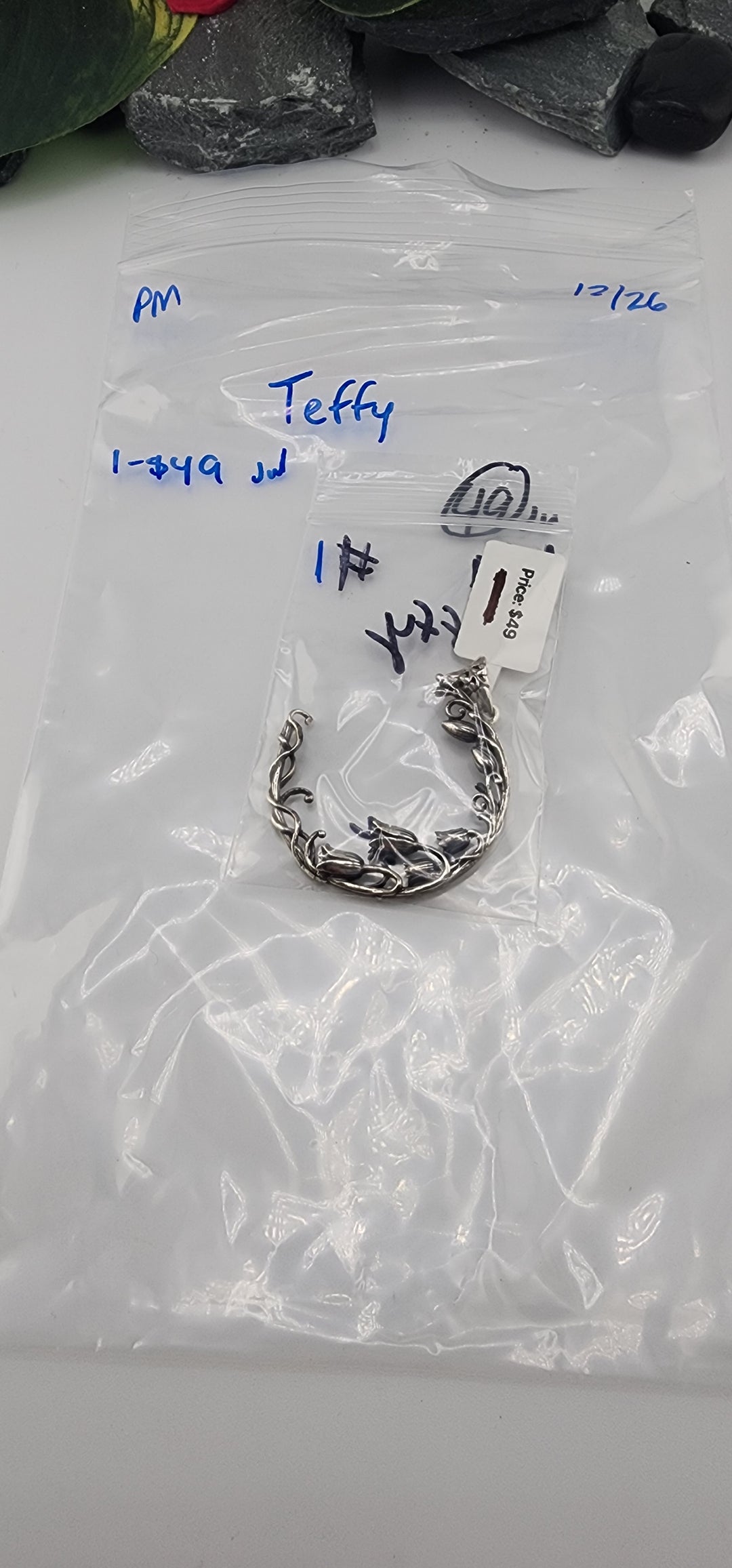 PM SHOW 48HR - RESERVED FOR: Teffy - 12/26/2025 tiktok Live Show - 1 Sterling Silver Items
