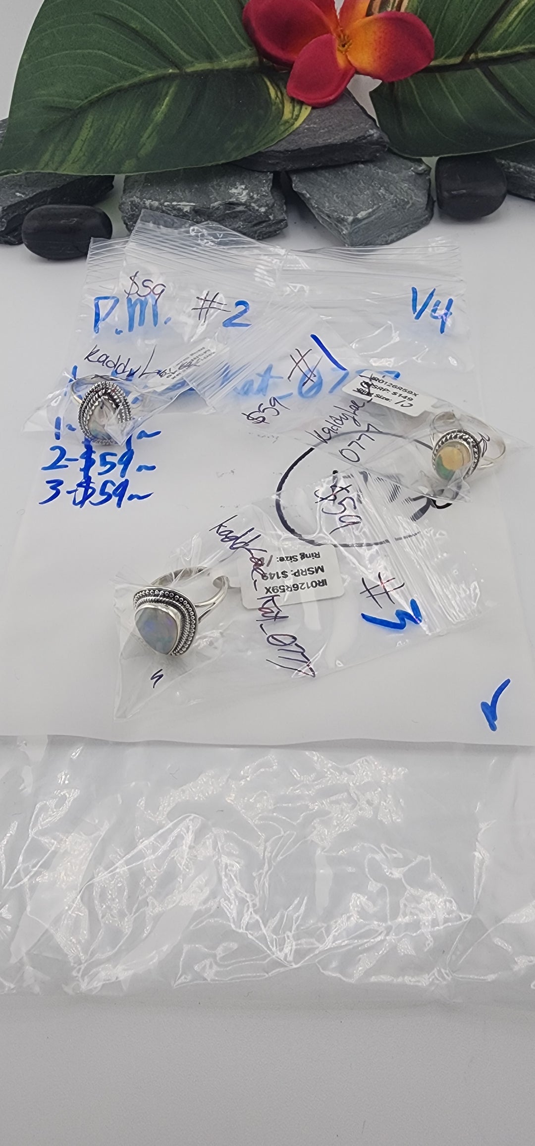 PM SHOW 48HR - RESERVED FOR: kaddyLac_kat_0777 - 1/4/2026 tiktok Live Show - 3 Sterling Silver Items