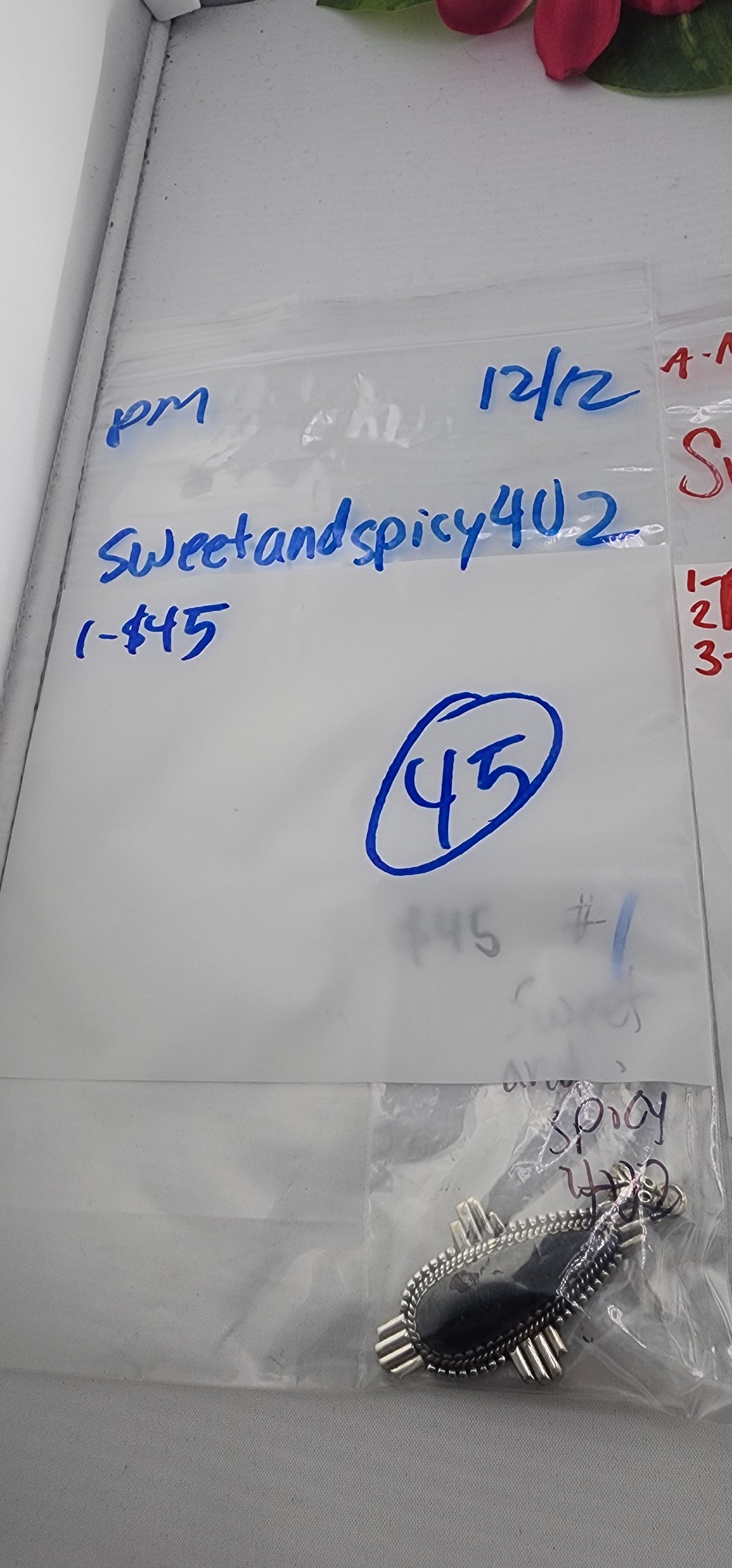 PM SHOW 48HR - RESERVED FOR: sweetandspicy4U2 - 12/13/2025 tiktok Live Show - 1 Sterling Silver Items