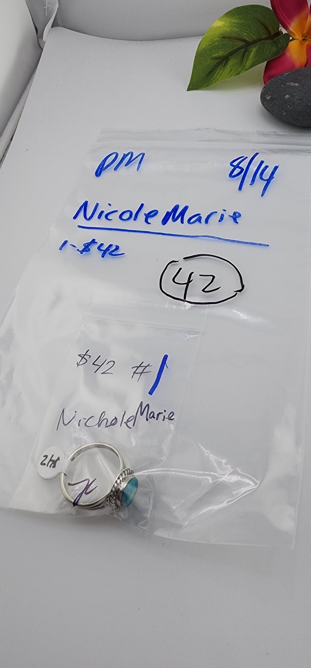 PM SHOW 48HR - RESERVED FOR: NicoleMarie - 8/14/2025 FL tiktok Live Show - 1 Sterling Silver Items