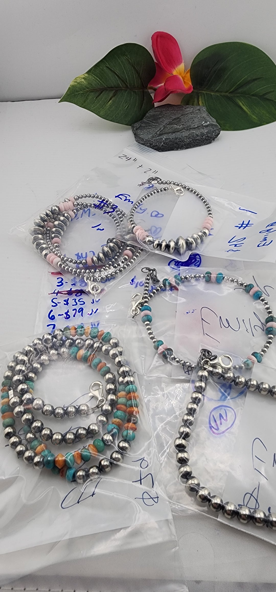 PM SHOW 48HR - RESERVED FOR:  Emily- 7/17/2025 FL tiktok Live Show - 5 Sterling Silver Items