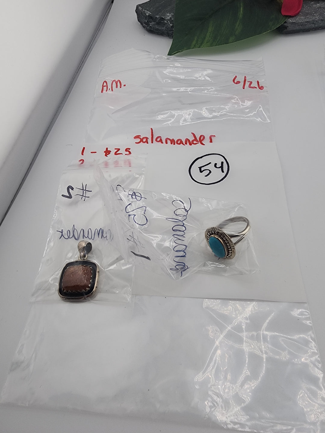 salamander - 6/26/26 AM - 2 925 Sterling Silver