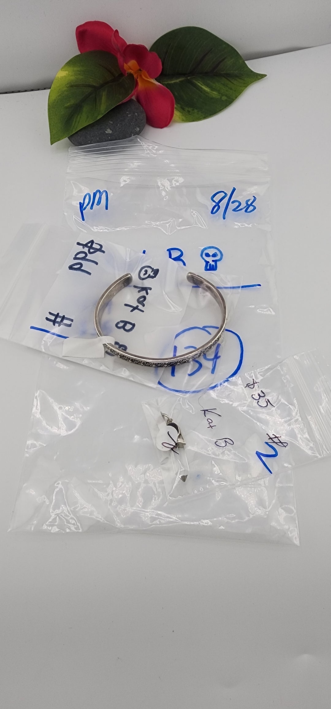 PM SHOW 48HR - RESERVED FOR: 💀Kat B💀 - 8/28/2025 FL tiktok Live Show - 2 Sterling Silver Items