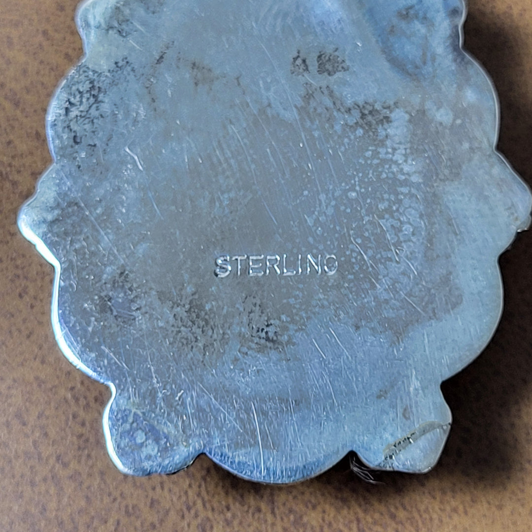 Natural Wild Horse Jasper 925 Sterling Silver Pendant