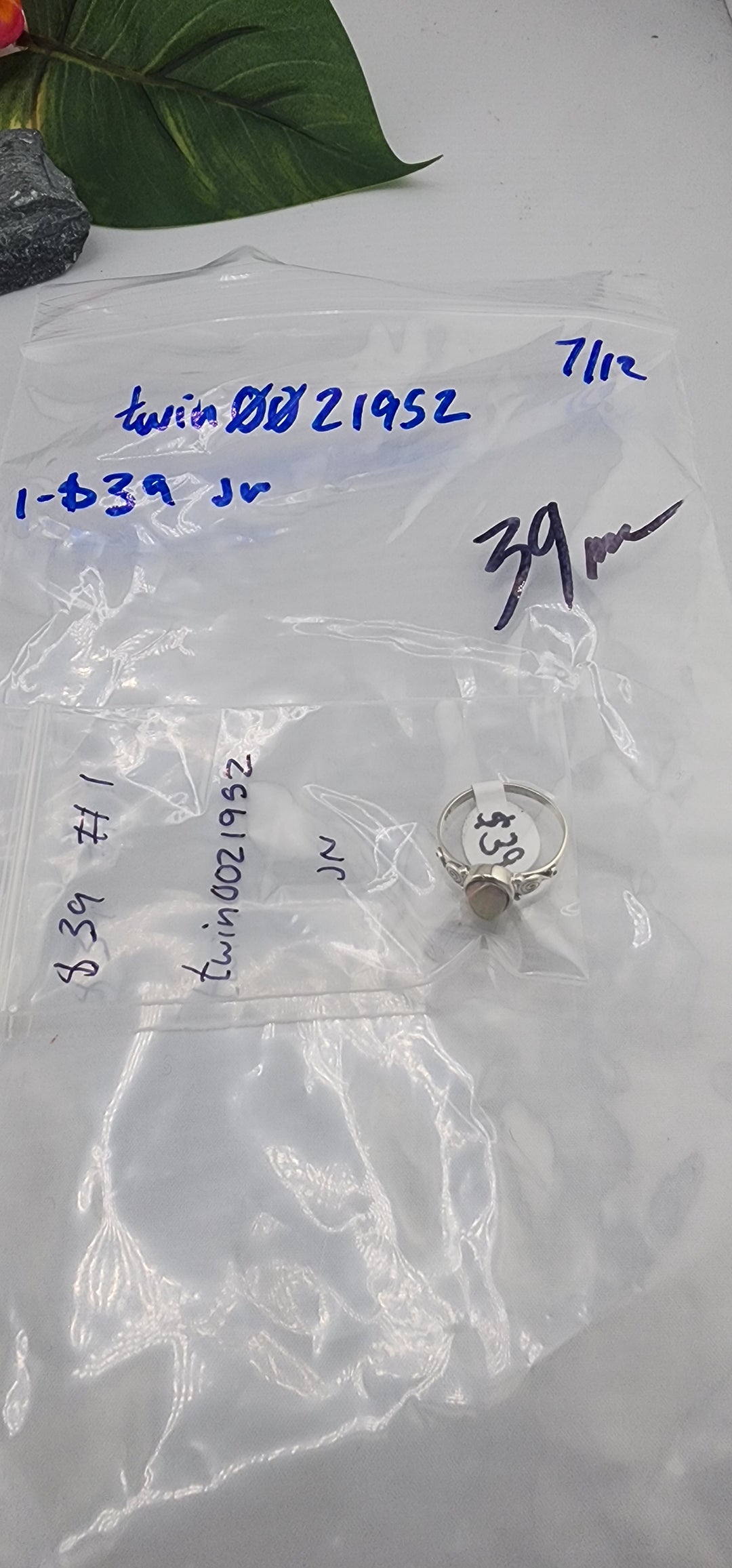 PM SHOW 48HR - RESERVED FOR:  twin0021952- 7/12/2025 FL tiktok Live Show - 1 Sterling Silver Items