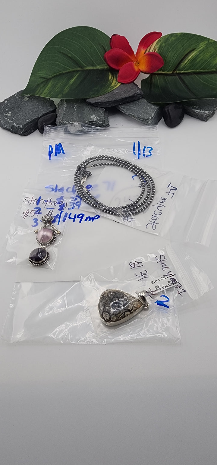 Custom sterling silver items - PM SHOW RESERVED FOR: stacylee71 - 1/13/2026 tiktok Live Show - 3 Sterling Silver Items