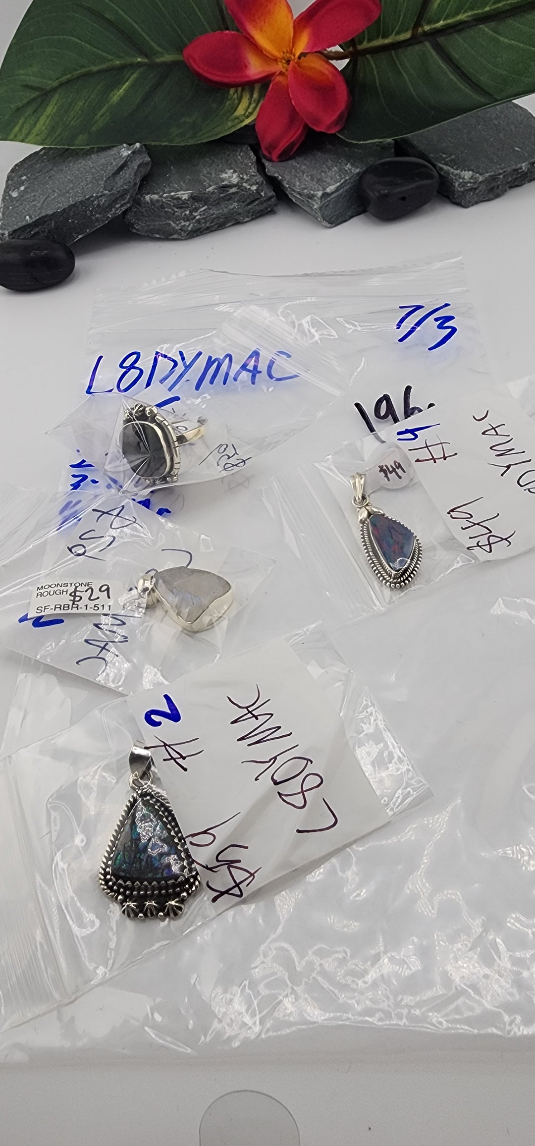 48HR - RESERVED FOR: L8DYMAC - 7/3/2025 FL tiktok Live Show - 4 Sterling Silver Items
